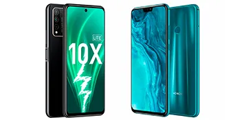 Сравнение Honor 10X Lite и 9X Lite